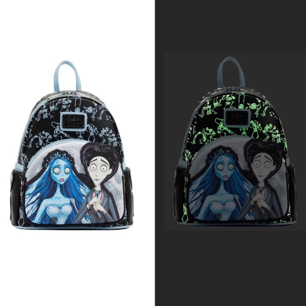 Loungefly SDCC Exclusive The Corpse Bride Emily and Victor Mini‎ Backpack